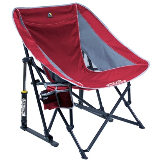 GCI Outdoor Pod Rocker Camping Chair - Red